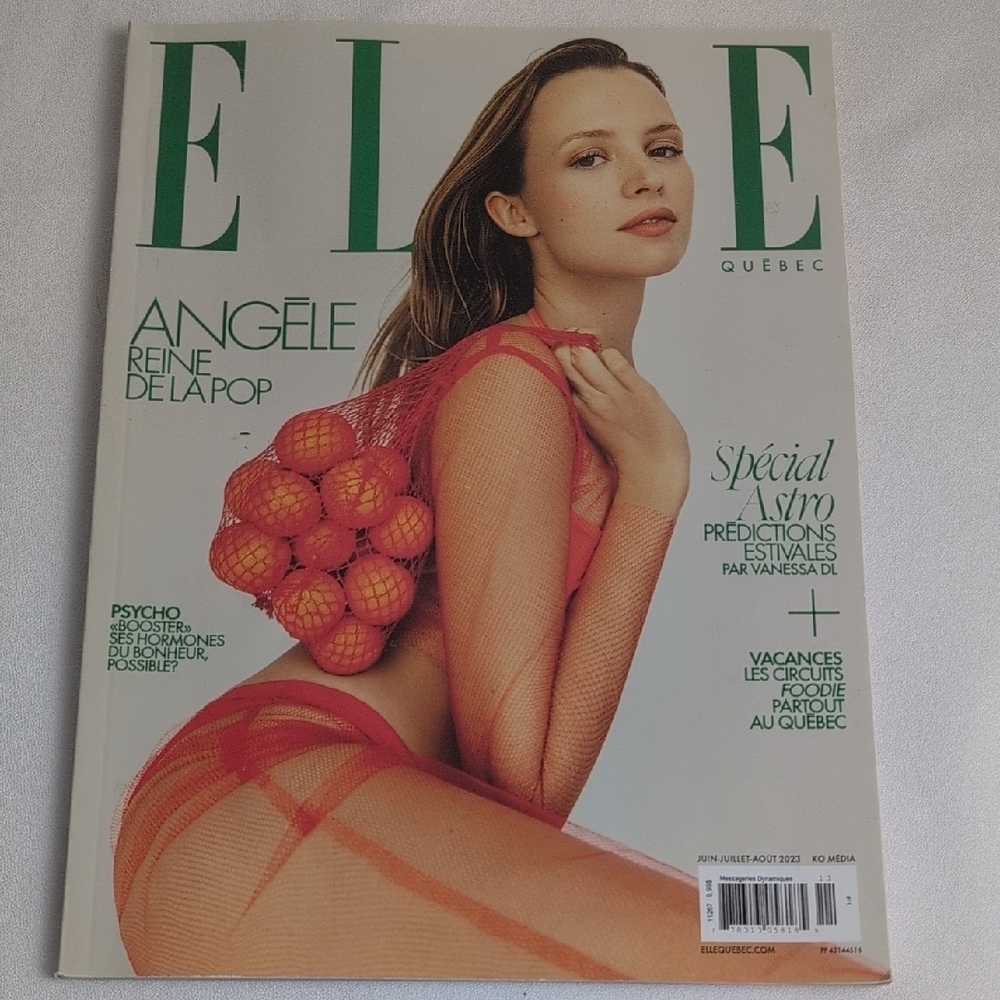 ELLE QUÉBEC FEATURE ANGÈLE